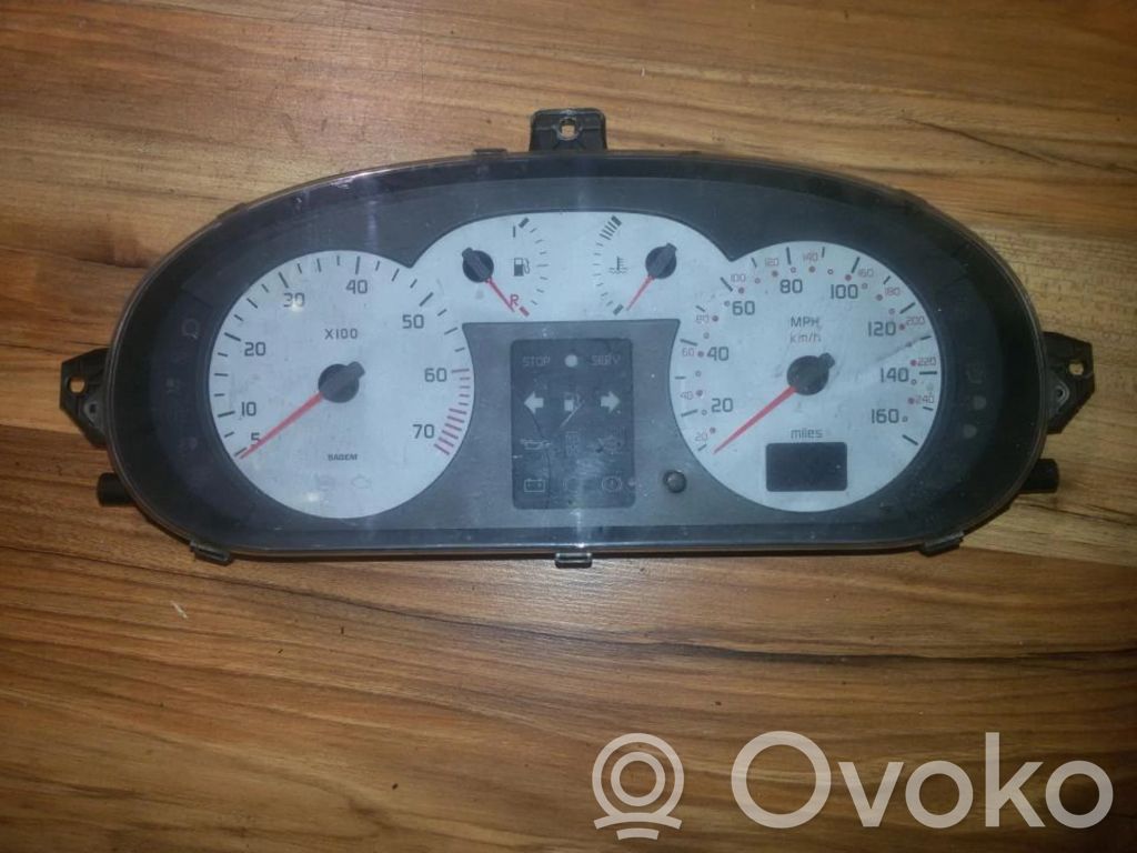 Renault Scenic I Vitezometru (grup de instrumente)