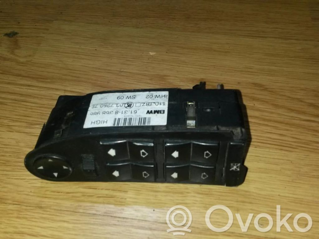 Electric window control switch   61318368986,61318368986