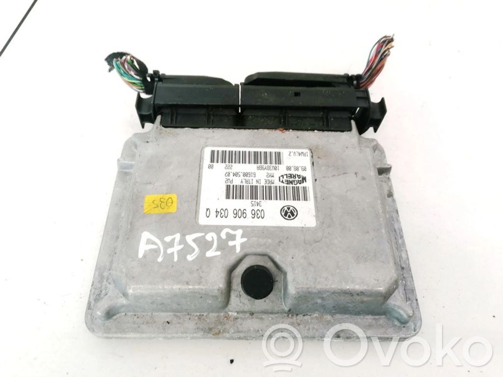 Moottorin ohjainlaite/moduuli   036906034Q,6160050407,036906034Q,10V38Y98A,6160050407