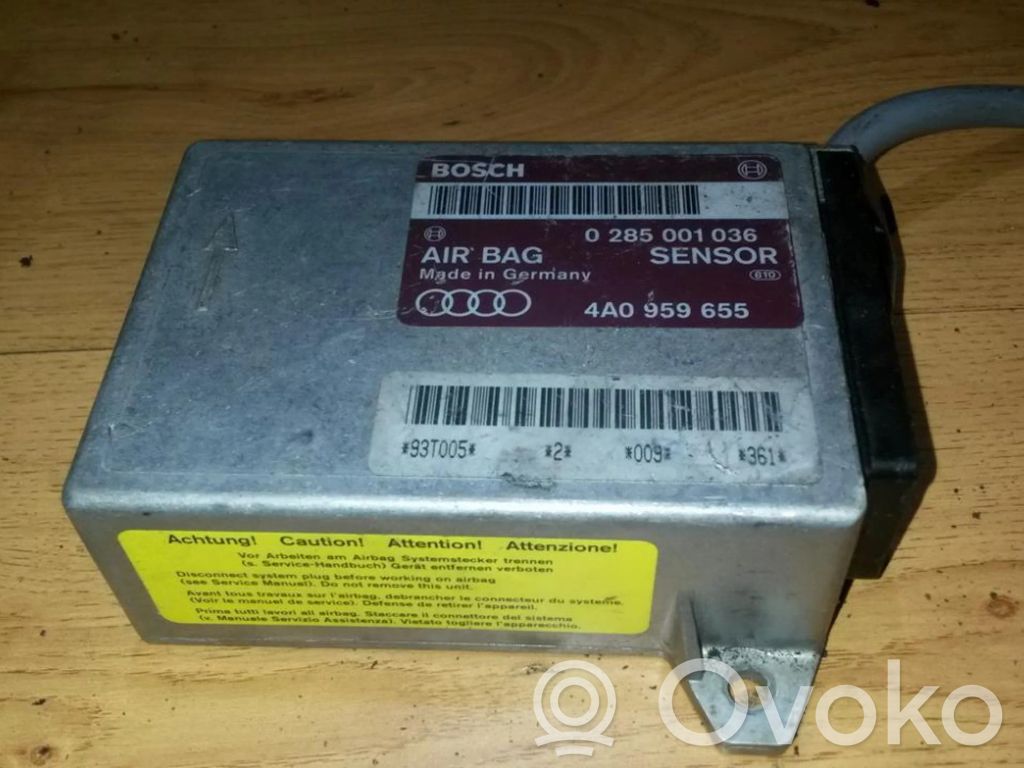 Audi 100 S4 C4 Unitate/modul de comandă airbaguri 