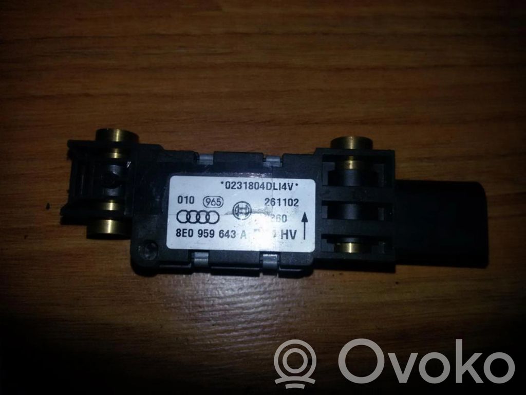 Sensor impacto/accidente para activar Airbag   8E0959643A,8E0959643A