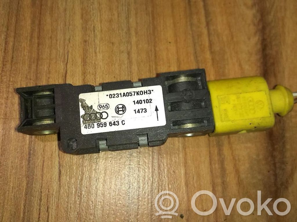 Turvatyynyn törmäysanturi   4B0959643C,4B0959643C