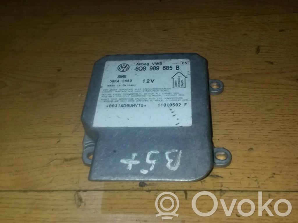 Volkswagen PASSAT B5.5 Centralina/modulo airbag