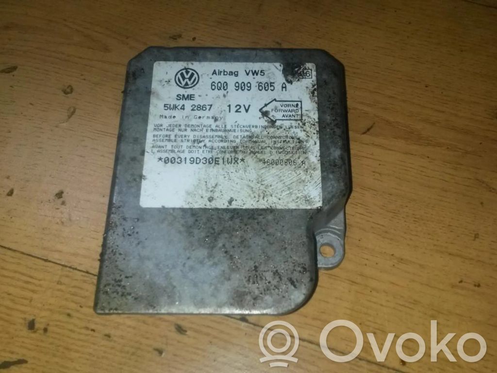 Unidad de control/módulo del Airbag   1C0909605A,5WK43122,1C0909605A,5WK43122
