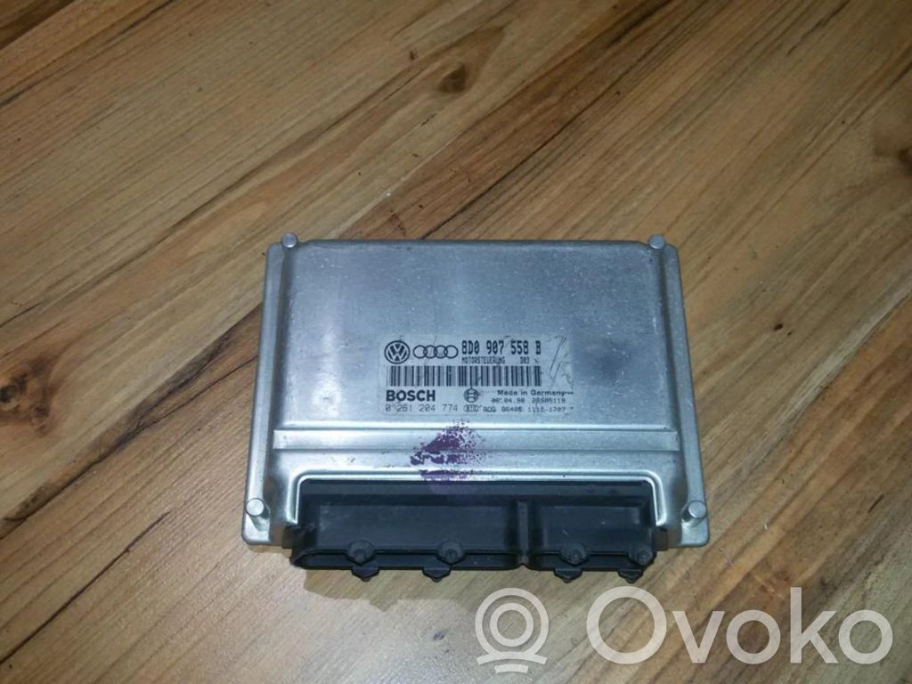 Centralina/modulo del motore   0261204774,8D0907558B,0261204774,8D0907558B