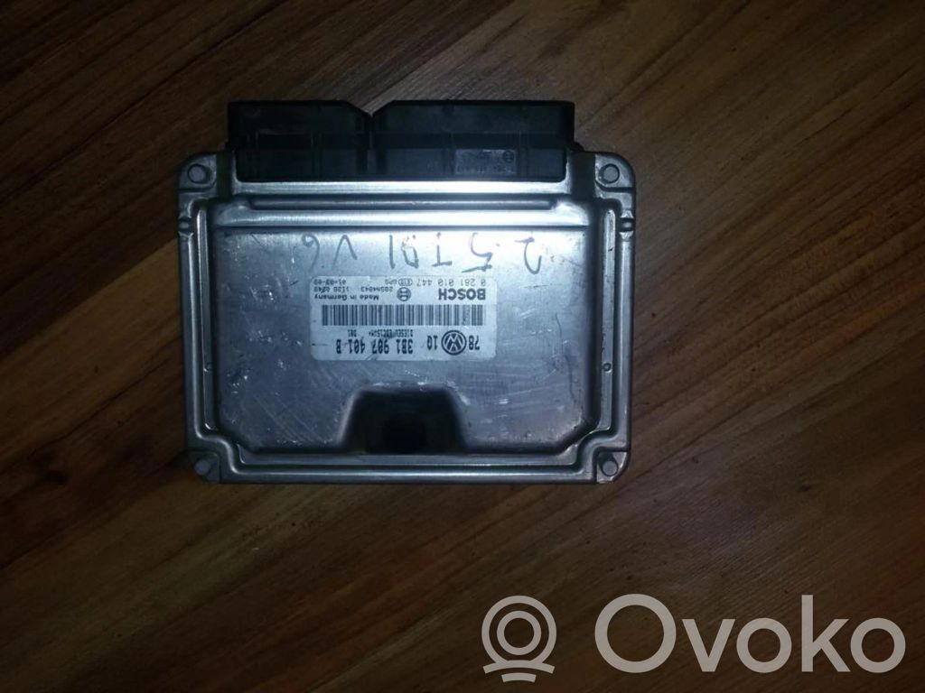 Unidad de control/módulo del motor   0281010447,3B1907401B,0281010447,3B1907401B
