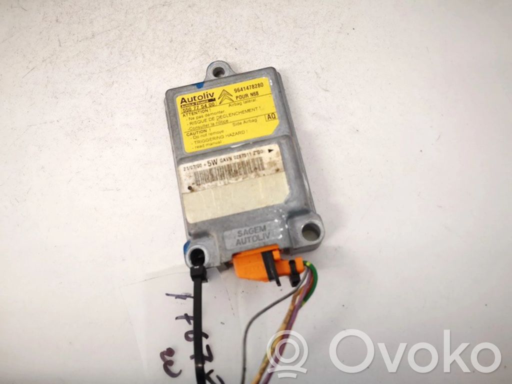 Citroen Xsara Picasso Centralina/modulo airbag 