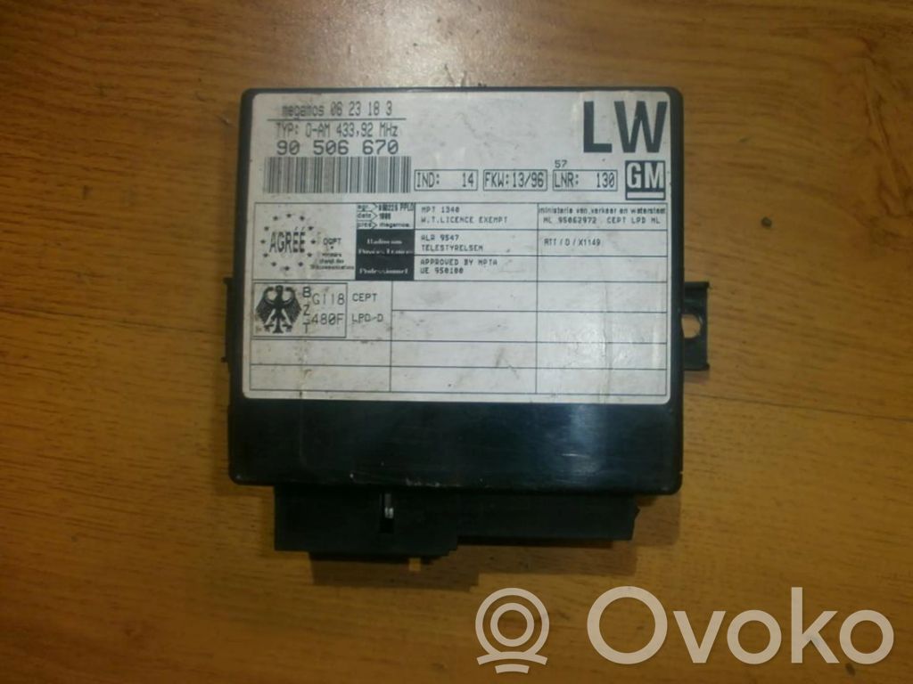 Module confort   90506670,0623183,0623183,90506670