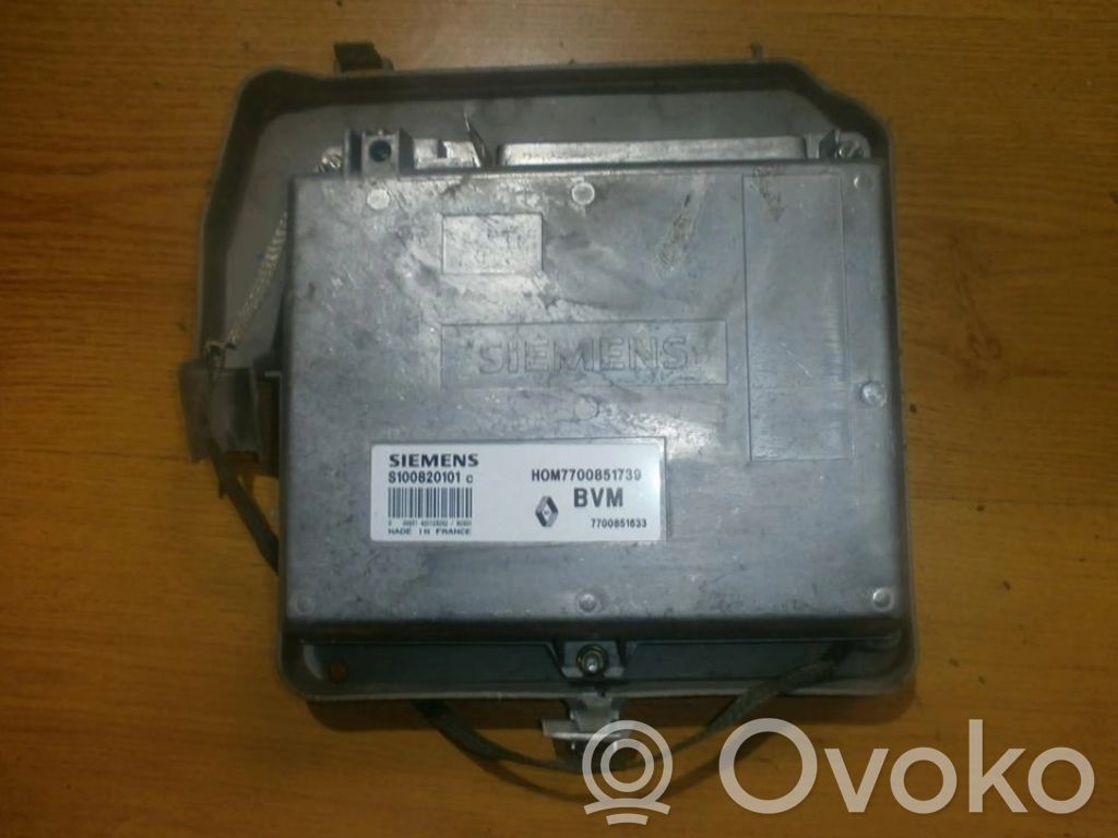 Engine control unit/module   S100820101C,HOM7700851739,HOM7700851739,S100820101C