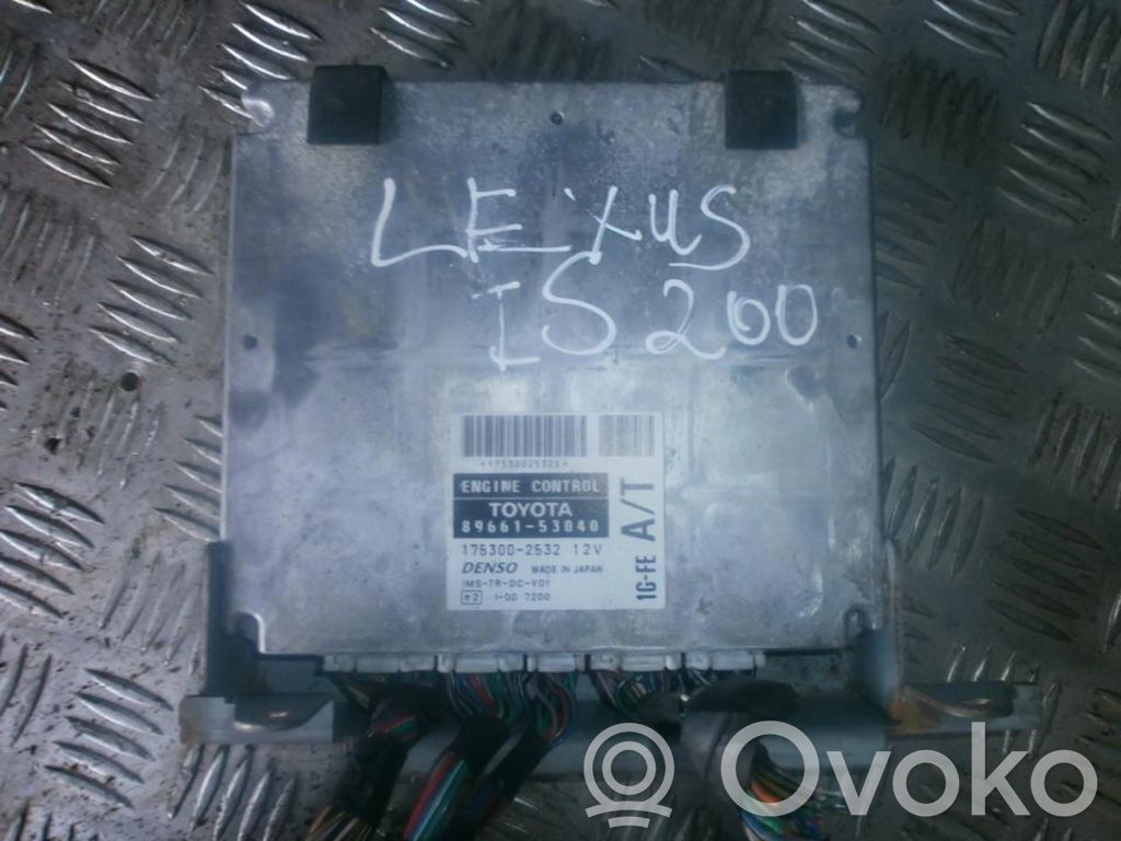 Engine control unit/module   8966153040,1753002532,1753002532,8966153040