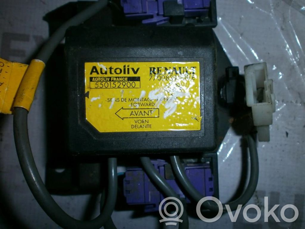 Airbag control unit/module   7700839009E,550152900,550152900,7700839009E