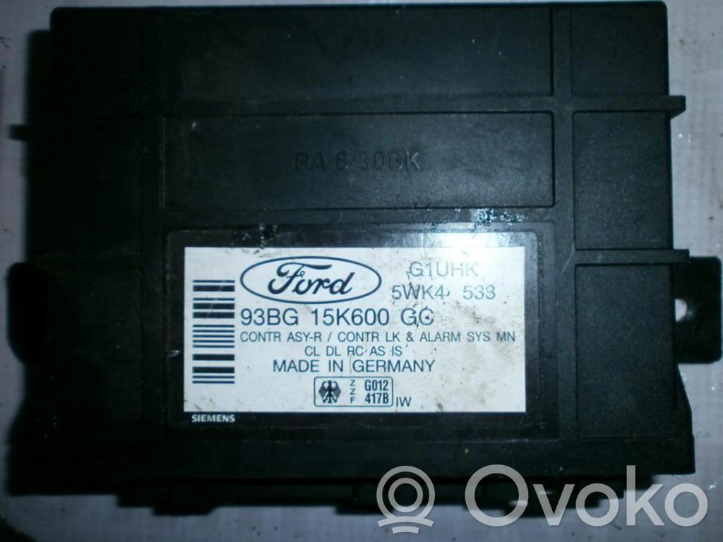 Ford Mondeo MK I Moduł / Sterownik komfortu 