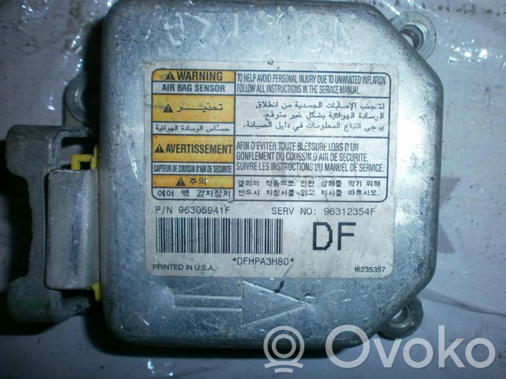 Daewoo Nubira Unidad de control/módulo del Airbag 