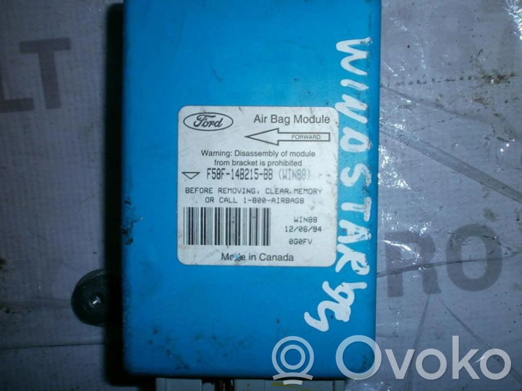 Ford Windstar Airbag control unit/module 