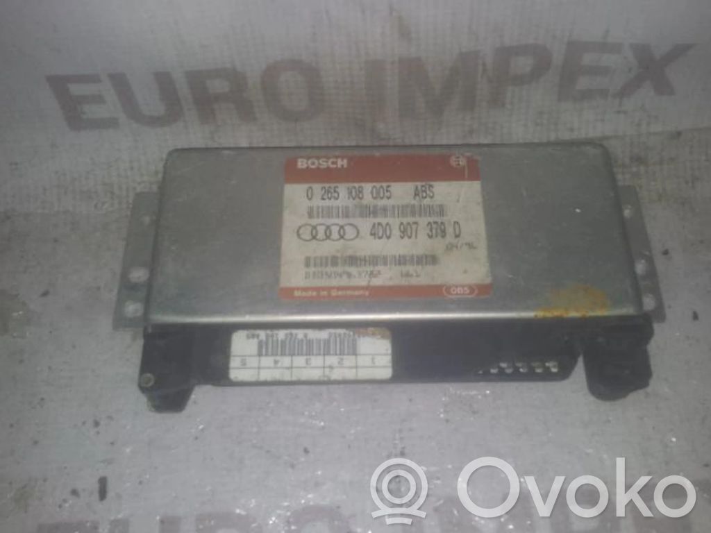 Sterownik / moduł ABS   0265108005,4D0907379D,0265108005,4D0907379D