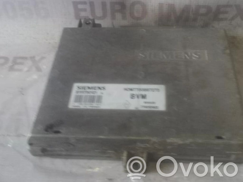 Engine control unit/module   S111730121A,HOM7700867273,7700101923,HOM7700867273,S111730121A