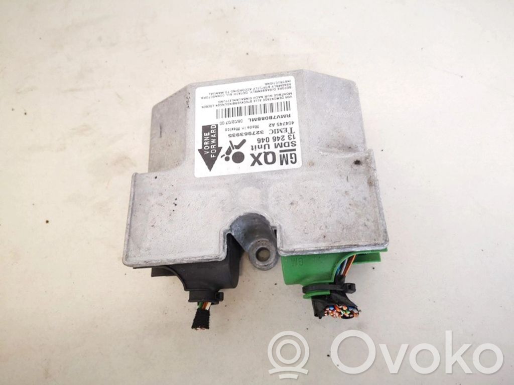 Opel Zafira B Centralina/modulo airbag