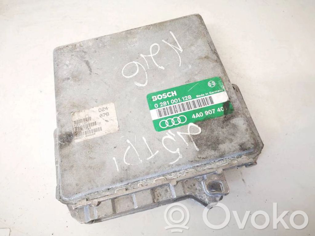 Sterownik / Moduł ECU   0281001128,4A0907401,0281001128,4A0907401