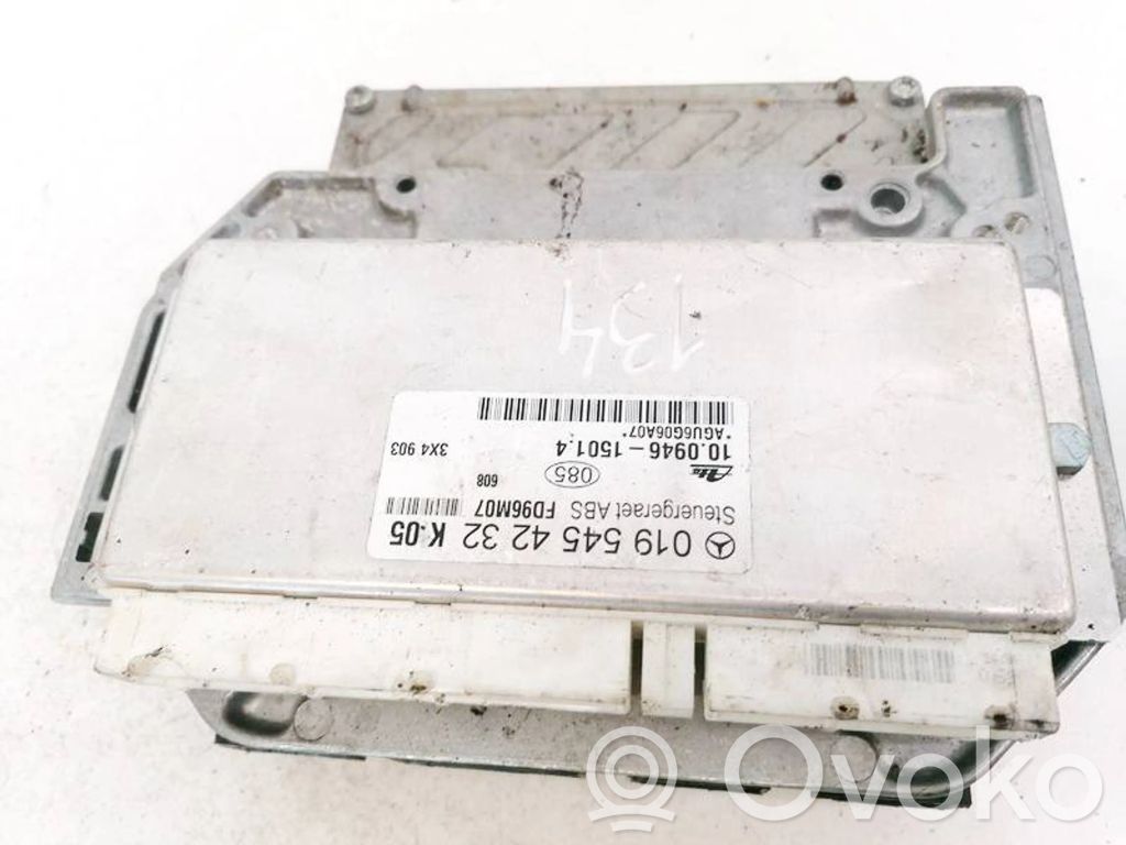 Unitate/modul control ABS   0195454232,10094615014,0195454232,10094615014