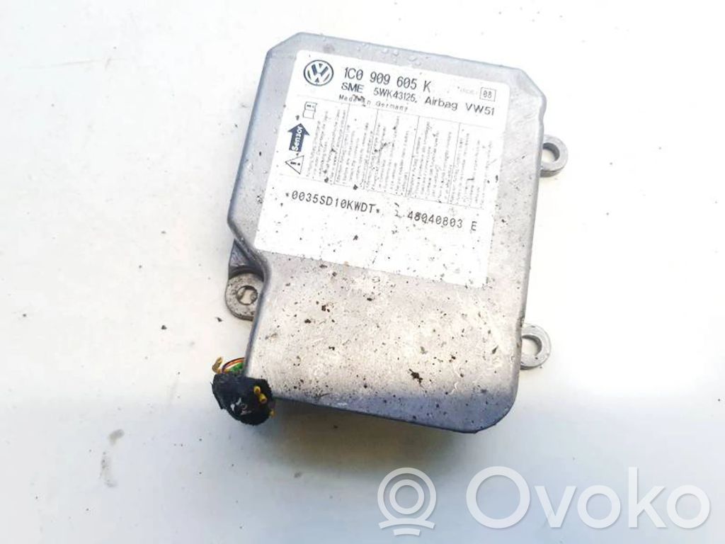 Skoda Fabia Mk1 (6Y) Unitate/modul de comandă airbaguri 
