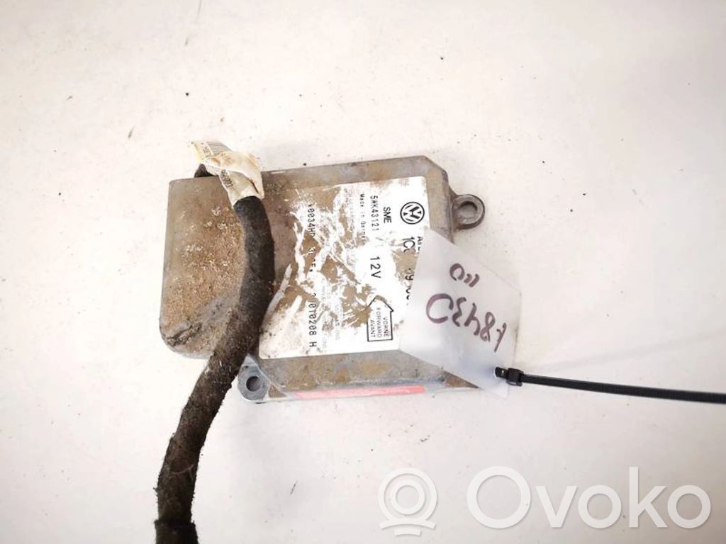 Unidad de control/módulo del Airbag   1C0909605,5WK43121,1C0909605,5WK43121