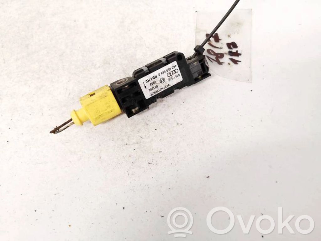 Audi A8 S8 D3 4E Sensore d’urto/d'impatto apertura airbag
