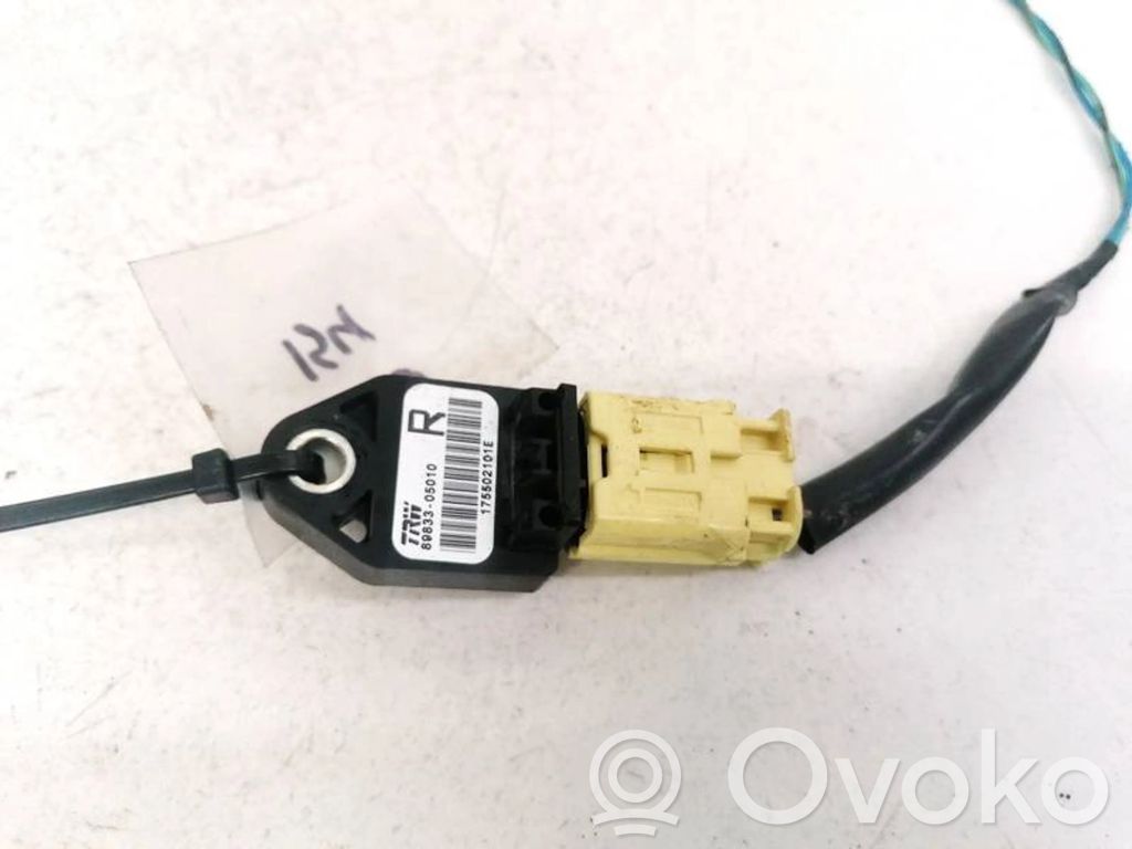 Toyota Avensis T250 Sensore d’urto/d'impatto apertura airbag
