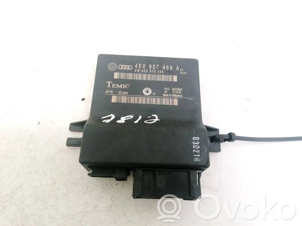 Audi A8 S8 D3 4E Komforto modulis 