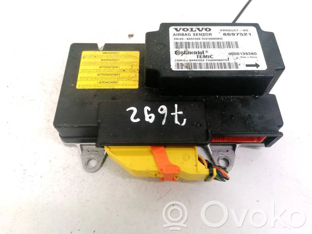 Volvo S40 Airbag control unit/module 