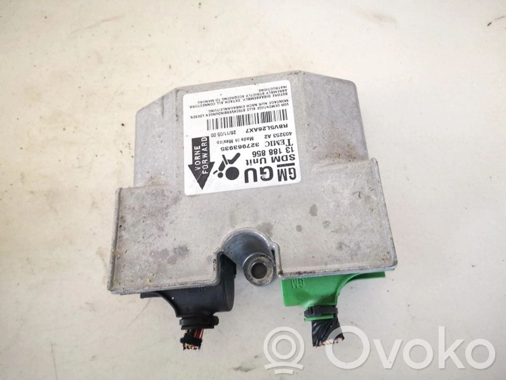 Opel Zafira B Centralina/modulo airbag