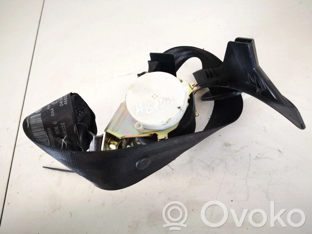 Volkswagen PASSAT B6 Ceinture de sécurité arrière