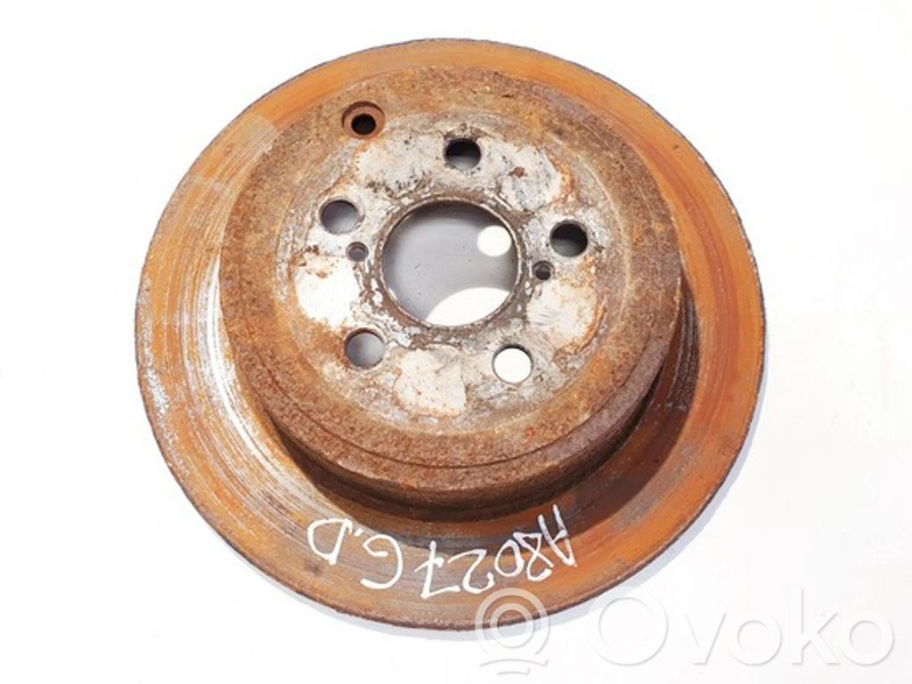 Toyota Avensis T250 Disco del freno posteriore