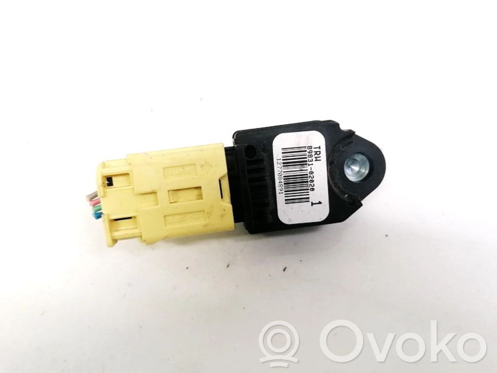 Toyota Avensis T250 Sensore d’urto/d'impatto apertura airbag