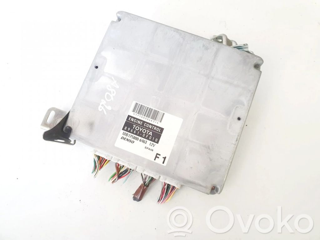 Toyota Corolla Verso AR10 Unitate/modul de control motor 