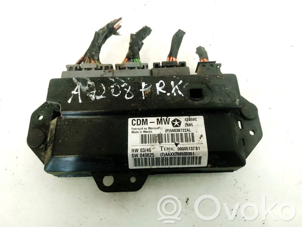 Unité de commande module de porte   56038722AL,P56038722AL,00005137B1,56038722AL,P56038722AL