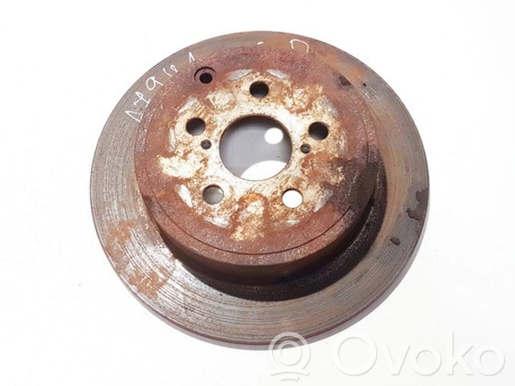 Toyota Avensis T250 Disco del freno posteriore