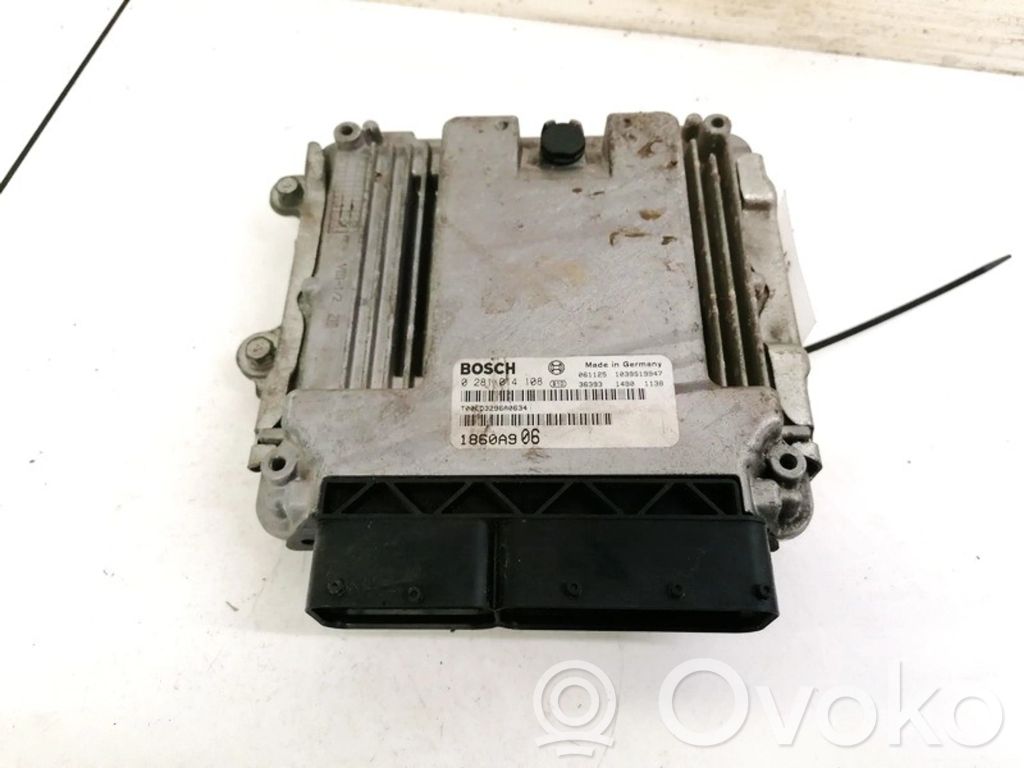 Unidad de control/módulo del motor   0281014108,1860A906,0281014108,1860A906