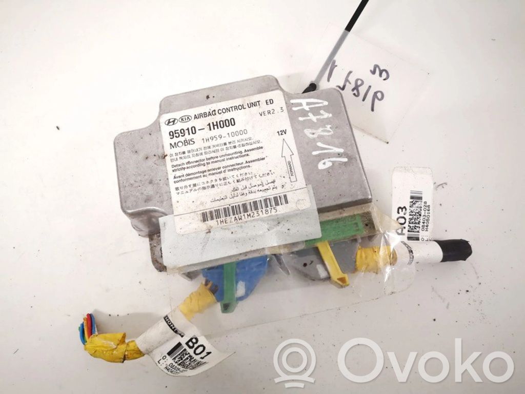 Module de contrôle airbag   959101H000,959101H000,1H95910000,959101H000,959101H000
