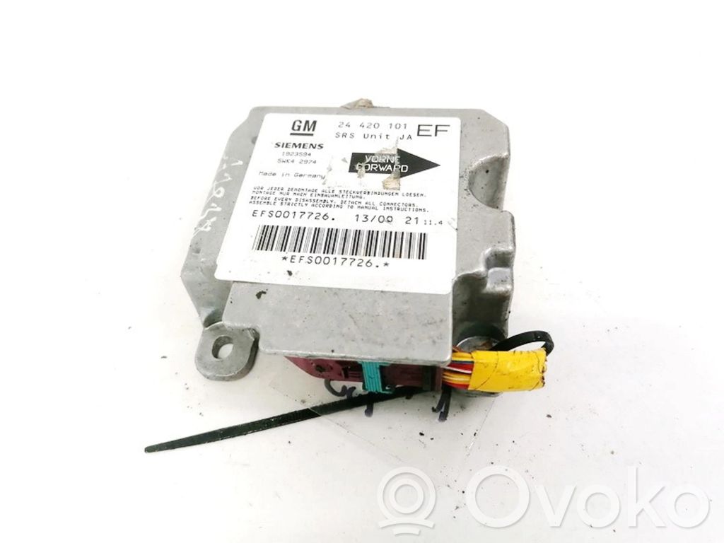 Opel Omega B2 Centralina/modulo airbag 