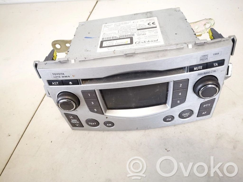 Toyota Verso Unité principale radio / CD / DVD / GPS