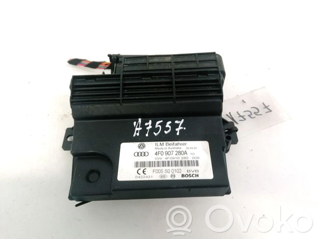 Autres unités de commande / modules   4F0907280A,F005S00102,4F0907280A,F005S00102