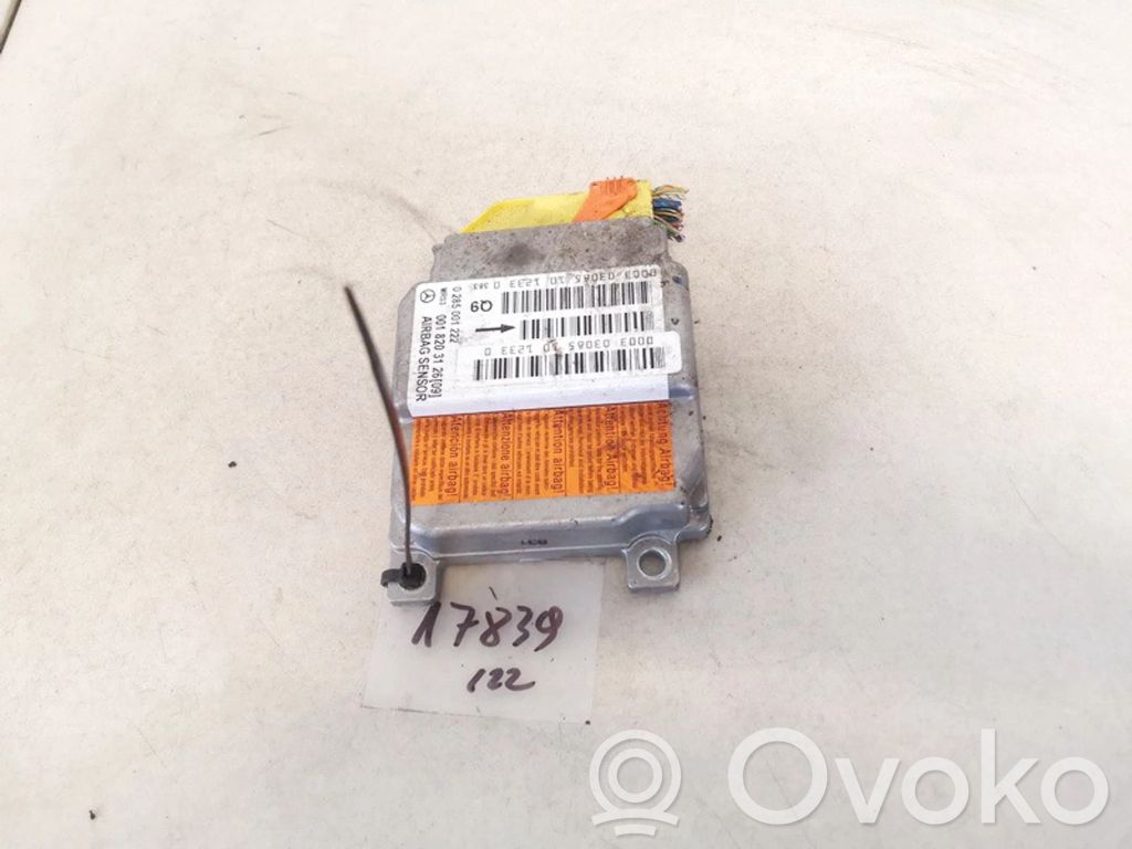 Mercedes-Benz A W168 Centralina/modulo airbag