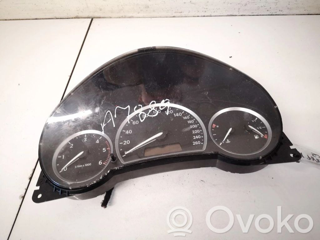 Saab 9-3 Ver2 Vitezometru (grup de instrumente) 