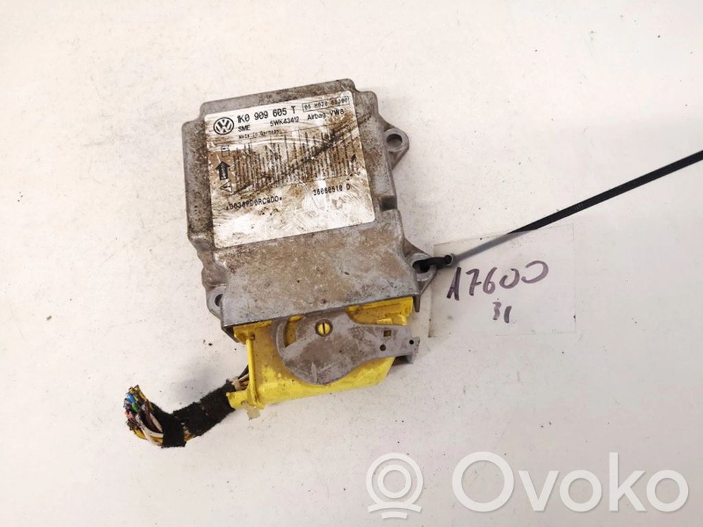 Skoda Octavia Mk2 (1Z) Unitate/modul de comandă airbaguri 