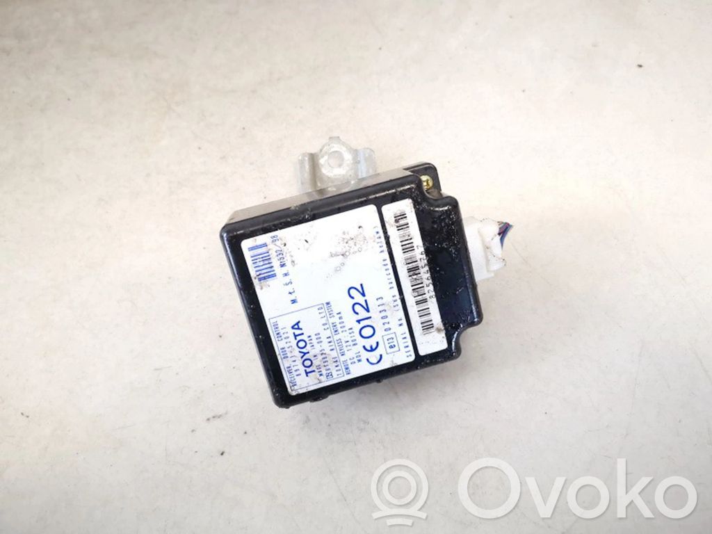 Toyota Yaris Unité de commande module de porte 