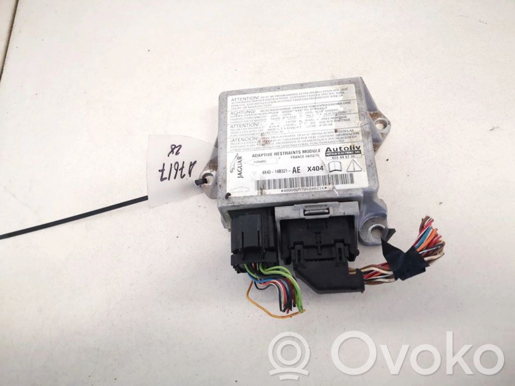 Centralina/modulo airbag   4X4314B321AE,4X4314B321AE,4X4314B321AE,4X4314B321AE