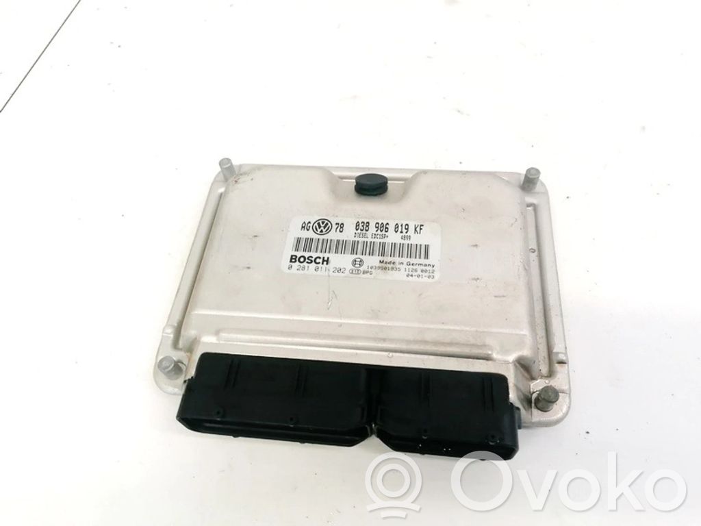 Engine control unit/module   0281011202,038906019KF,0281011202,038906019KF
