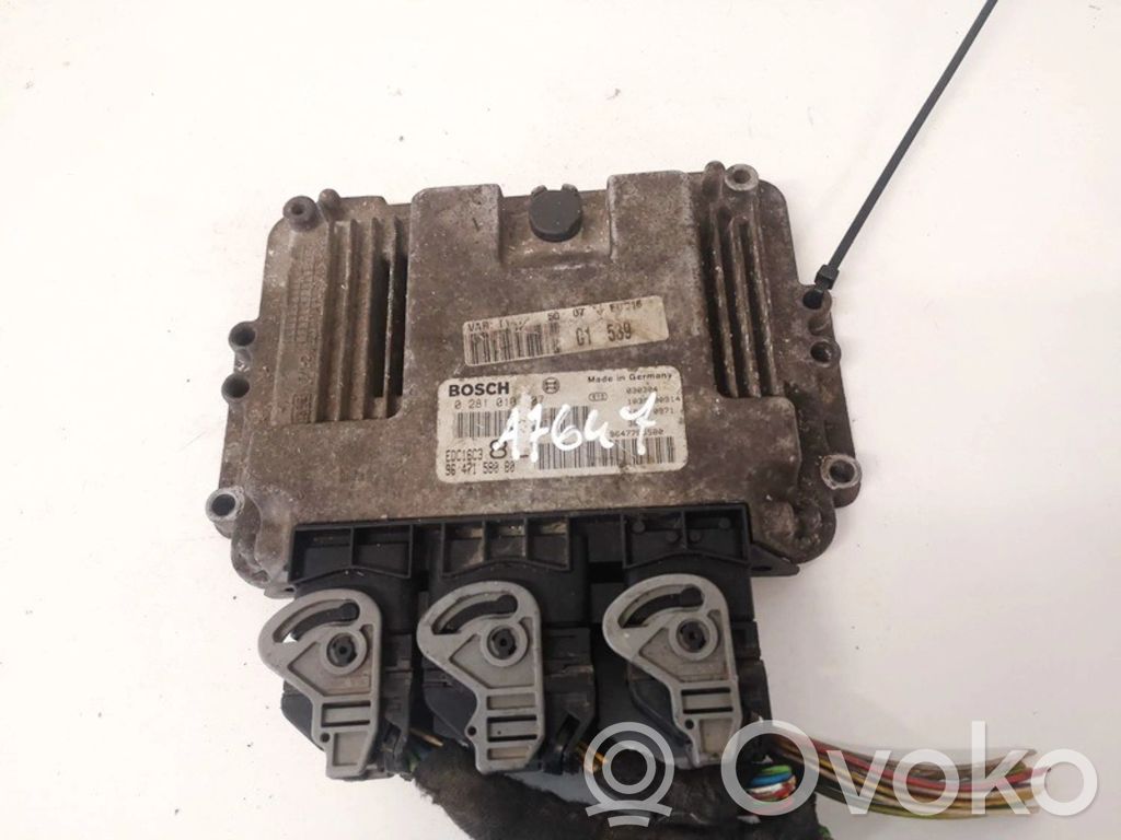 Peugeot 206 Centralina/modulo del motore 