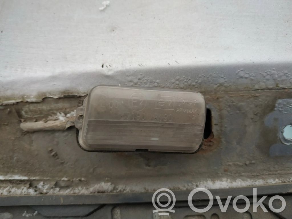 Peugeot 307 Lampă număr