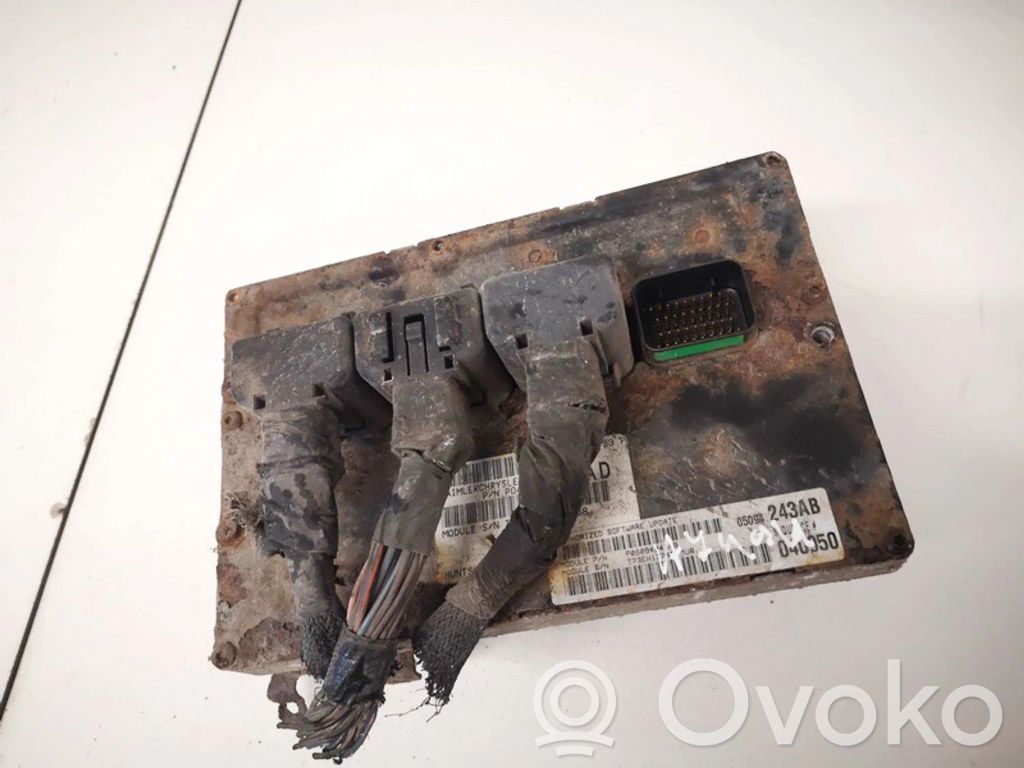 Engine control unit/module   05094243AB,040950,040950,05094243AB